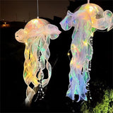 Popxstar Jellyfish Pendant Lamp, Portable Jellyfish Lamp, Luminous Jellyfish, Artificial Jellyfish, Glowing Jellyfish Ornament Decoration