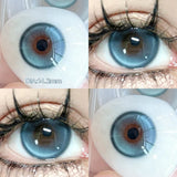 Popxstar  -1 Pair Pink Series Contact Lenses for Eyes Beauty Pupils Makeup Eye Lenses for Myopia Natural Color Lenses Blue Lenses
