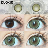 Popxstar  2 Pair Colored Beauty Pupil Makeup Lens  Brown Eye Lenses Gray Contact Green Eye Lenses Blue Lenses Yearly Fast Shipping