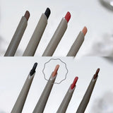 Popxstar Sexy Rose Red Eye Liner Pencil Natural Matte Wine Red Lying Silkworm Eyeliner Easy To Color Waterproof Eye Make Up Cosmetics 1pc