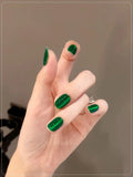 Autumn Winter Blue Black Red Glass Bead Crystal Cat Eye Gel Nail Polish New Whitening High Density Sparkling Nail