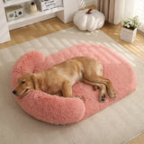 Fluffy Dog Bed Mat Dog Cat Sofa Winter Warm Pet Orthopedic Sleeping Bed for Portable Pet cat House Washable Pet Kennel Puppy Pad