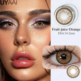 Colored Contact Lenses Fashion Green Eyes Lenses Makeup Blue Eyes Contact Natural Brown Lenses Yearly Beauty Gray Pupils