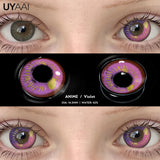 Popxstar  Cosplay Contact Lenses Makeup Colored Pupils Cosmetics Black Lenses Halloween Green Contact Lenses  White Pupils Red lens