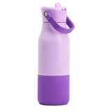 New detachable handle stainless steel insulated cup straw water cup macaron contrasting color series outdoor cold insulation