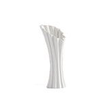 Popxstar  Special-shaped Striped Ceramic Vase Modern and Simple Flower Arrangement High-end and Versatile Home Soft Decoration Ornaments