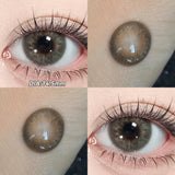 Popxstar  2pcs Blue Bow Brown Bow Contact Lenses For Makeup Eyes Naturl Eye Color Lenses Beauty Cosmetics Pupils Gray Brown Lenses