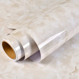 Popxstar Marble Vinyl Film DIY Self Adhesive Wallpaper Bathroom Kitchen Cupboard Countertops Contact Paper PVC Waterproof Wall Stickers