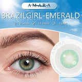 Natural Color Lens Eyes 2pcs Color Contact Lenses For Eye Blue Beauty Contact Lenses Eye Yearly Cosmetic Color Lens