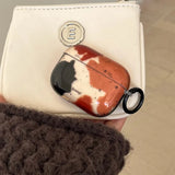 Popxstar  Creative Design Clear Watercolor Silicone Fundas For AirPods Pro/Pro 2 Earphone Case For AirPods 1 2 3 4 Soft Cover With Lanyard