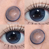 1Pair Real Color Eye Lenses Myopia Pink Blue Contact Lenses Eye Color Lenses Makeup Pupils Graduate Lenses Fast Shipping