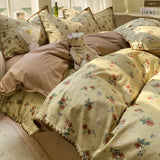 Popxstar  100% Cotton Duvet Cover Comforter cover Floral Style Bedding Quilt Cover housse de couette Bedclothes Bedspread 150x200 220x240