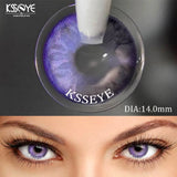 2pcs Contact Lenses Colored Contact Lenses With Diopter Natural Pink Blue Purple Large Pupils Lenses Fast Shipping