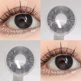 1 Pair Color Contact Eye Color Lenses Makeup Natural Brown Lens Cosmetics Gray Eyes Lenses Woman Makeup Blue Beauty Con