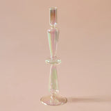 Popxstar Glass Candle Holder Home Decor Nordic Rainbow Vase Flower Table Living Room Decoration Candlestick Holder for Wedding