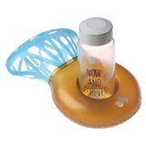 Popxstar Inflatable Floating Cup Holder Diamond Ring Swim Water Play Toys Swimming Pool Beach Party Decor Accessories Drink