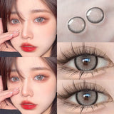 Popxstar  New Lense 1 Pair Color Contact Lenses with Natural Eye Contact Lenses Blue Brown Green Lenses Pupils Beauty Color Lens