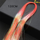 Popxstar Shiny Threads Glitter Hair Tinsel Kit Gold Silk Hair Glitter String Extensions Accessories for Women Headdress