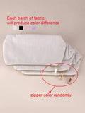 Popxstar  1pc Pencil Case Solid Color Pencil Case school supplies Large Capacity Pencil Case Stationery Bag Pencil Case School Pencil Case