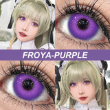 Popxstar  Cosplay VAMPIRE Contact Lenses for Halloween Eyes Lens Strange Colored Contacts Lens Blind Black Mesh White Cosplay Len