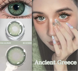 Popxstar Contacts Colored Lenses 2Pcs New Product Myopia Degree 0 to -8.00 Cosplay Series Soft Lens EyeBeauty Pupil