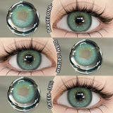 Colored Contact Lenses Natural Soft Cosmetic Brown Eye Lens Gray Pupils Yearly Blue Eye Contact Green Beautiful Pupils