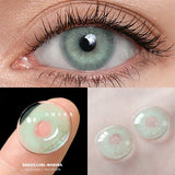 Popxstar  2pcs/Pair Color Contact Lenses Eyes nature Lenses for Eyes Blue Lenses with care lense Yearly Cosmetics Russian warehouse