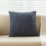 18x18in Solid Nordic Cushion Cover Texture Sensation Throw Pillow Cover For Living Room Bedroom Sofa Office Waist Pillow Case