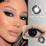 New Series Bionic Pupil Color Contact Lenses High Color Rendering Green Grey Blue Cosmetic y2k Korean Fashion Color
