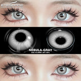 Cosplay Color Contact Lenses for Eyes Anime Eye Lens Black Lenses White Contact Lenses Cosmetic Color Lens Eyes 1Pair