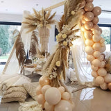 Popxstar  5/10/12/18inch Retro White Sand Balloon Pink Coffee Sage Green Ballon Birthday Party Decoration Baby Shower Globos Wedding Decor