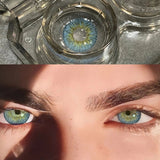 Popxstar Colored Contact Lenses for Eyes Lenses Wolf Grey Contact Lenses High Quality Natural Contact Lenses