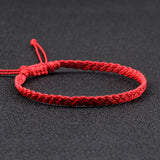 Popxstar Valentines Day Gift New 26 Styles Wax Line Handmade Braided Bracelet Adjustable Couple Bracelet Jewelry Gift for Friend Women Men Bangles