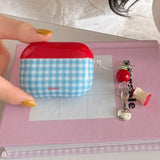 Popxstar  New Japan Korea Creative Wireless Bluetooth Earphone Protective Case For Airpods 2 3 4 Pro 2 2nd Soft Cover Lovely Pendant