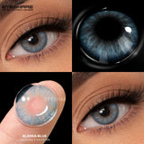 2pcs/1pair Color Contact Lenses for Eyes Fashion High Quality Brown Eye Makeup Blue Eyes Lenses Gray Contacts 6 Months
