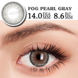 Popxstar  1 Pair Colorcon Colored Contact Lenses Myopia Lenses Dark Lenses Black Eye Lenses Fog Pearl Lens High Quality