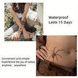 Popxstar  Magic Tattoo Waterproof Temporary Tattoo Sticker Lasts To 15 Days Butterfly Tattoo