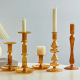 Popxstar Candlestick Holder Taper Candle Holder for Candlestick Dinner Party and Wedding Centerpieces Table Decoration Nordic Home Decor