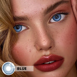 Popxstar  1 Pair 0~ -6.00 Natural Colored Contact Lenses Myopia Lenses Brown Contact Lenses High Quality Natural Lenses Yearly