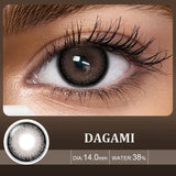 2pcs Colored Contact Lenses for Eyes Natural Brown Lens Gray Lens Eye Contacts Cosmetic Beauty Pupil High Quality Lens