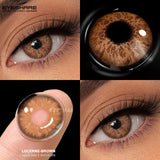 2pcs/1pair Color Contact Lenses for Eyes Fashion High Quality Brown Eye Makeup Blue Eyes Lenses Gray Contacts 6 Months