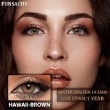 1 Pair Colorcon Korean Lenses Color Contact Lenses For Eyes Lenses Natural Lens Cosmetic Contact Lens Fashion Pupils