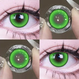 Cosplay  Color Contact Lenses Anime Pupil 6months 1pair Halloween Cute 14.2mm Softlens