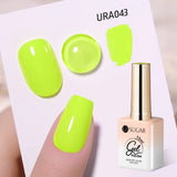 popxstar UR SUGAR 15ml Jelly Milky White Translucent Color Gel Polish Semi Permanent UV Gel Nail Art Soak Off Gel Varnish Latest Fashion