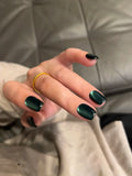 Autumn Winter Blue Black Red Glass Bead Crystal Cat Eye Gel Nail Polish New Whitening High Density Sparkling Nail