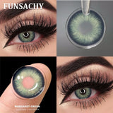 1 Pair Lucifer Series Color Contact Lenses for Eyes Natural Blue/Brown/Gray/Green Lens 14.5mm Big Eyes Contacts Yearly