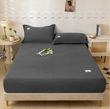 Popxstar Soft Plush Warm Mattress Cover Winter Velvet Material Fitted Sheet Thickened Warm Bed Cover Mattress Protector Multiple Sizes