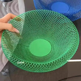Good-looking storage basket metal iron home living room coffee table kitchen fruit vegetable hollow-out Draining rack shelf