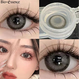 Popxstar  1 Pair Colorcon Korean Lenses Colored Contact Lenses for Eyes Big Eye Lenses Pink Lenses Blue Eye Lenses
