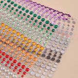 Popxstar 900 pcs Eyes DIY rainbow color patch art accessories music festival stage performance face jewels makeup accessories